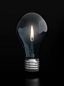 Lightbulb with candle web (359x478 px 75 dpi)